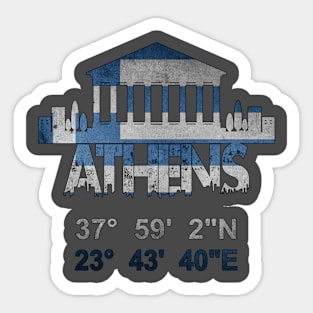 Athens Sticker